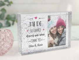 Cadre photo à secouer