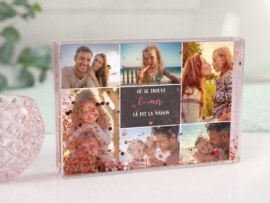 Cadre photo à secouer