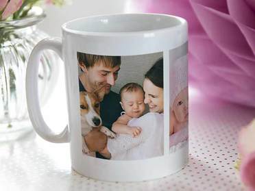 Tasse Personnalisable Avec Photo - Mug Céramique épais, Fond Antidérapant, Cadeau Personnalisé