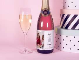 Étiquette de champagne