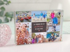 Cadre photo à secouer pour papa