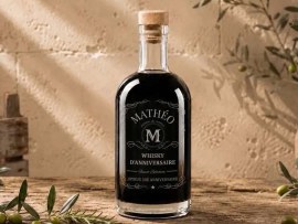  Bouteille gravée