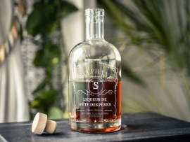  Bouteille gravée