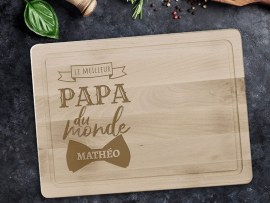 Planche à découper en bois