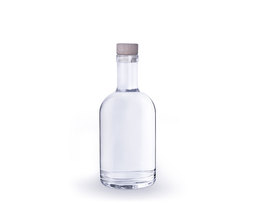Bouteille personnalisée gravée large petite