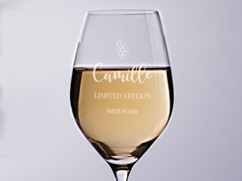 Verre á vin blanc