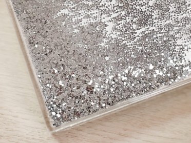 Cadre photo à secouer paillettes