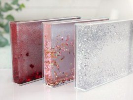 Cadre photo à secouer remplissages