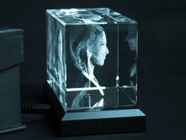 Photo cristal 3d