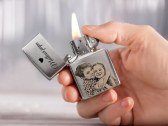 Briquet Zippo gravé