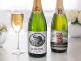 Étiquette de champagne