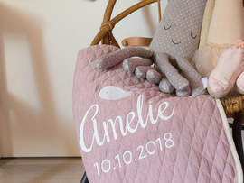Couverture personnalisée avec nom
