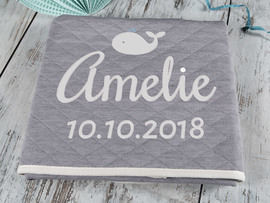 Plaid personnalisé bébé
