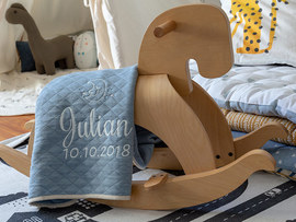 Couverture personnalisée bébé