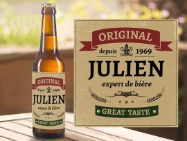 Étiquettes de bière personnalisée