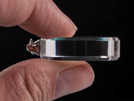 Pendentif cristal grossier