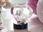 Coeur en verre photo