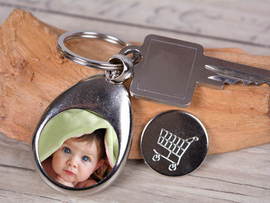 Porte-clés avec photo