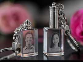 Porte Clé Cristal
