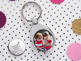 porte-clés photo personnaliser