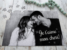 Puzzle photo amour