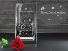Vase comme remerciement