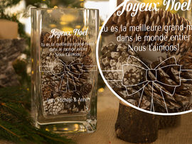 Vase comme cadeau de Noël