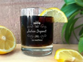 Verre à boire personnalisé