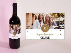 Étiquette de vin