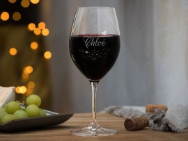 verre à vin avec nom