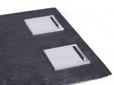 Ardoise avec support mural