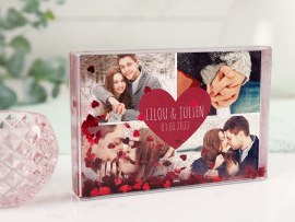 Cadre photo à secouer