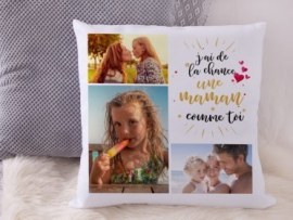 Coussin photo Motif