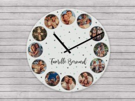 Horloge photo amis
