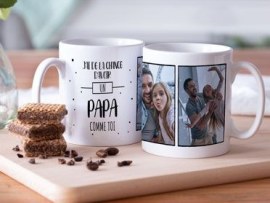 Mug pour papa avec photo