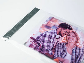 Sachet en cellophane pour le puzzle