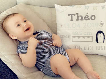 SarahCBV Coussin Photo