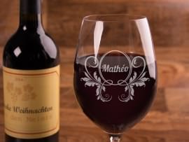 Verre à vin Motif
