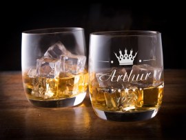 Verre à Whisky Motif