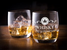 Verre à Whisky Motif