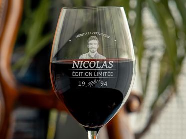 Verre à vin Motif