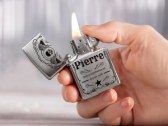 Briquet Zippo gravé